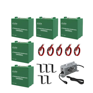 51.2V 150Ah GC2 -Universal LiFePO₄ Battery - Golf Cart Kit
